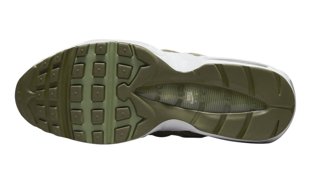 Nike Air Max 95 Olive White - Image 6