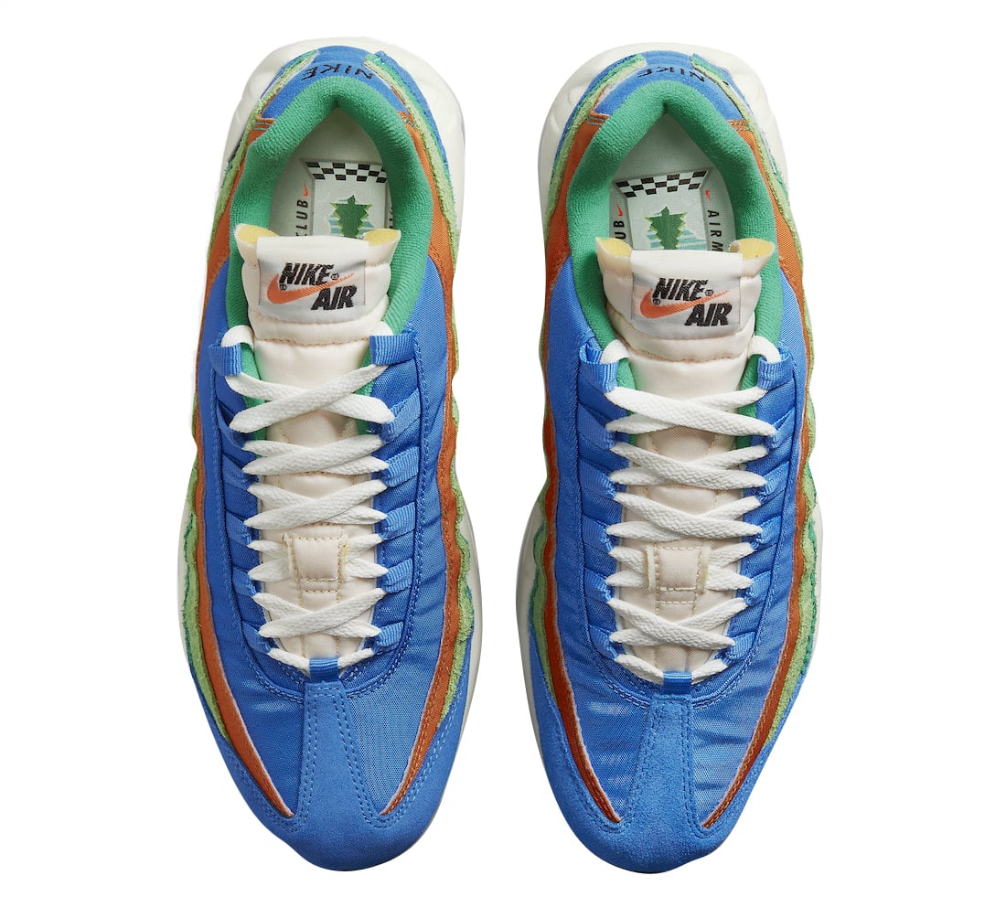 Nike Air Max 95 SE Running Club Light Photo Blue - Image 4