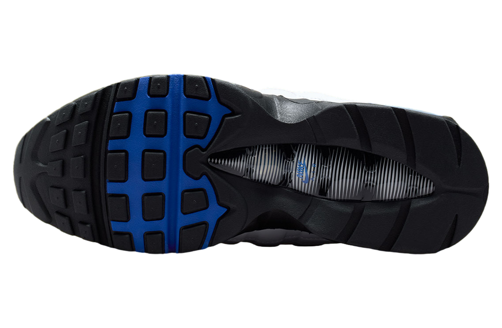 Nike Air Max 95 White / Royal Blue - Image 6