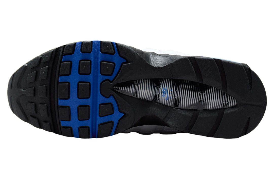 Nike Air Max 95 White / Royal Blue - Image 6