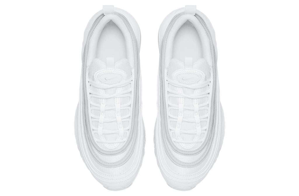 Nike Air Max 97 GS White / Metallic Silver - Image 4