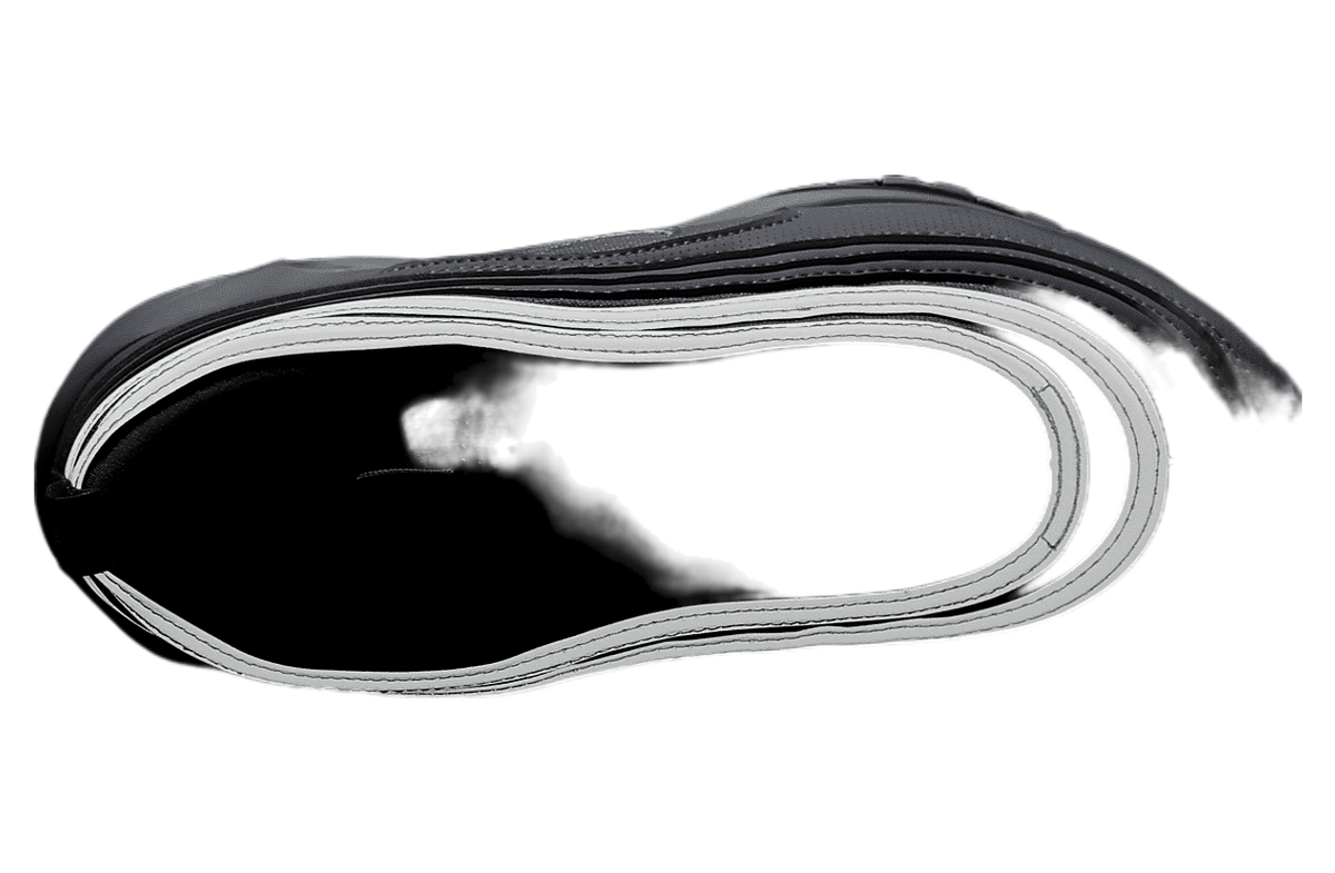 Nike Air Max 97 GS White / Metallic Silver - Image 7
