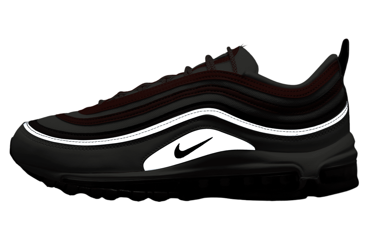 Nike Air Max 97 Summit White / Dark Team Red - Image 12