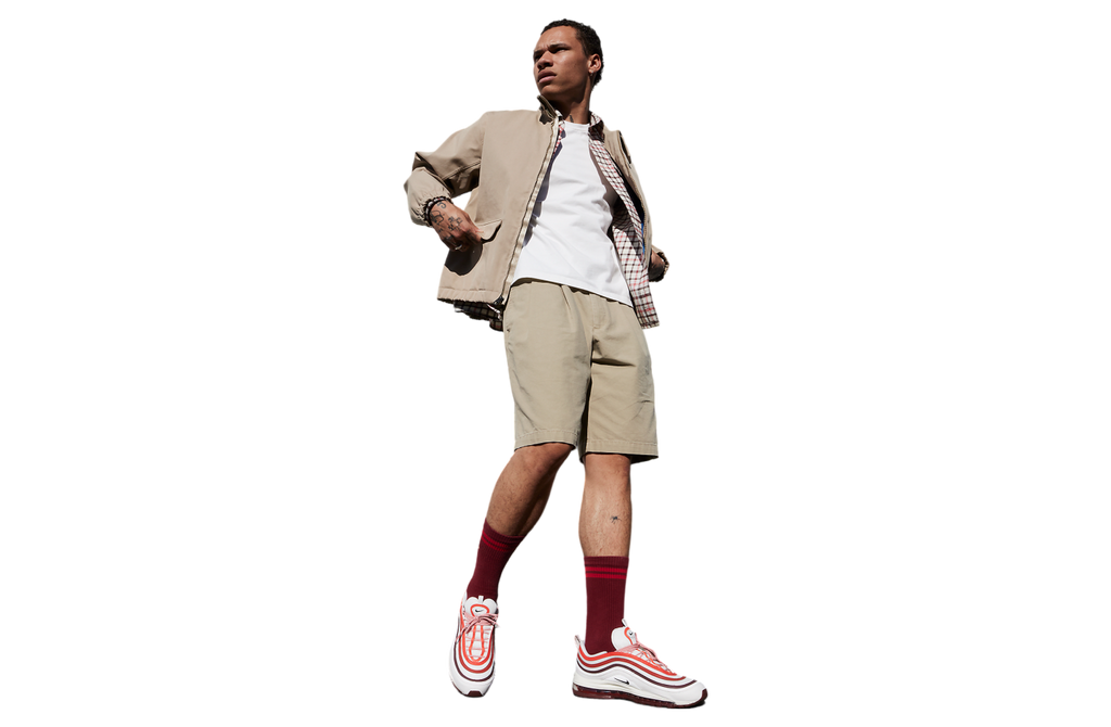 Nike Air Max 97 Summit White / Dark Team Red - Image 14