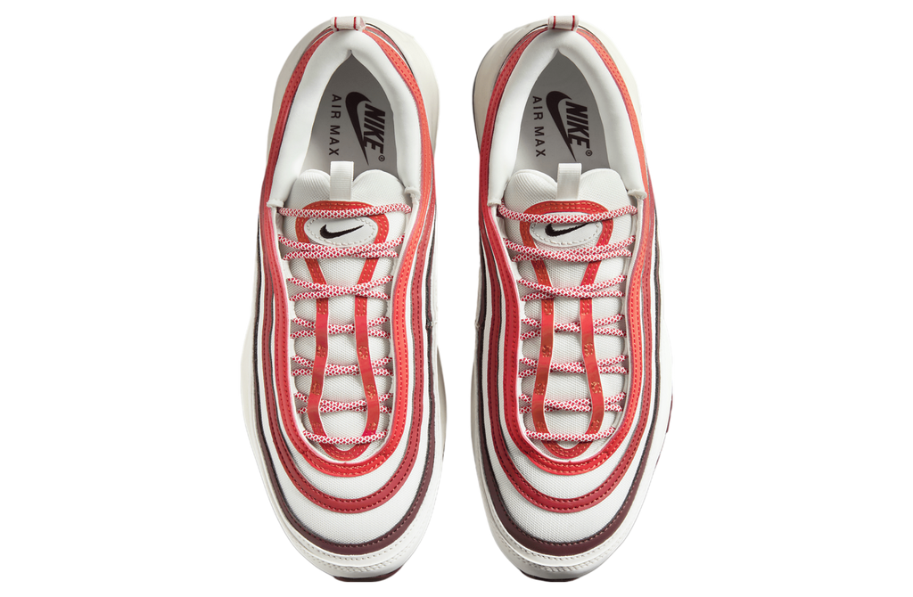 Nike Air Max 97 Summit White / Dark Team Red - Image 5