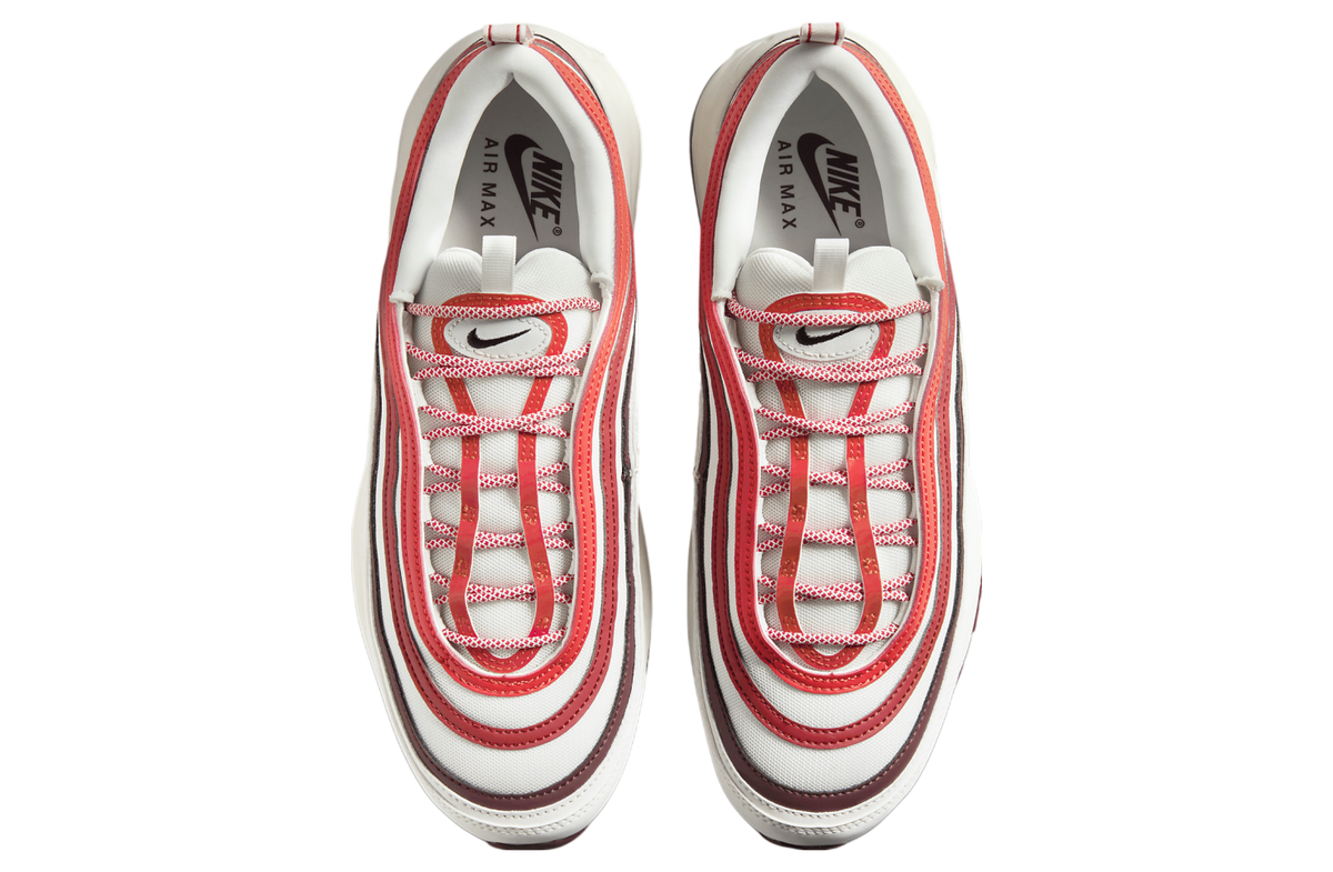 Nike Air Max 97 Summit White / Dark Team Red - Image 5