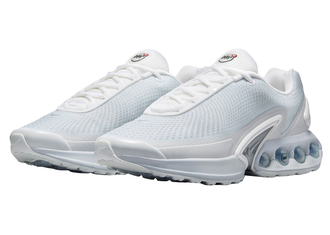 Nike Air Max Dn WMNS White Metallic Silver - Image 2