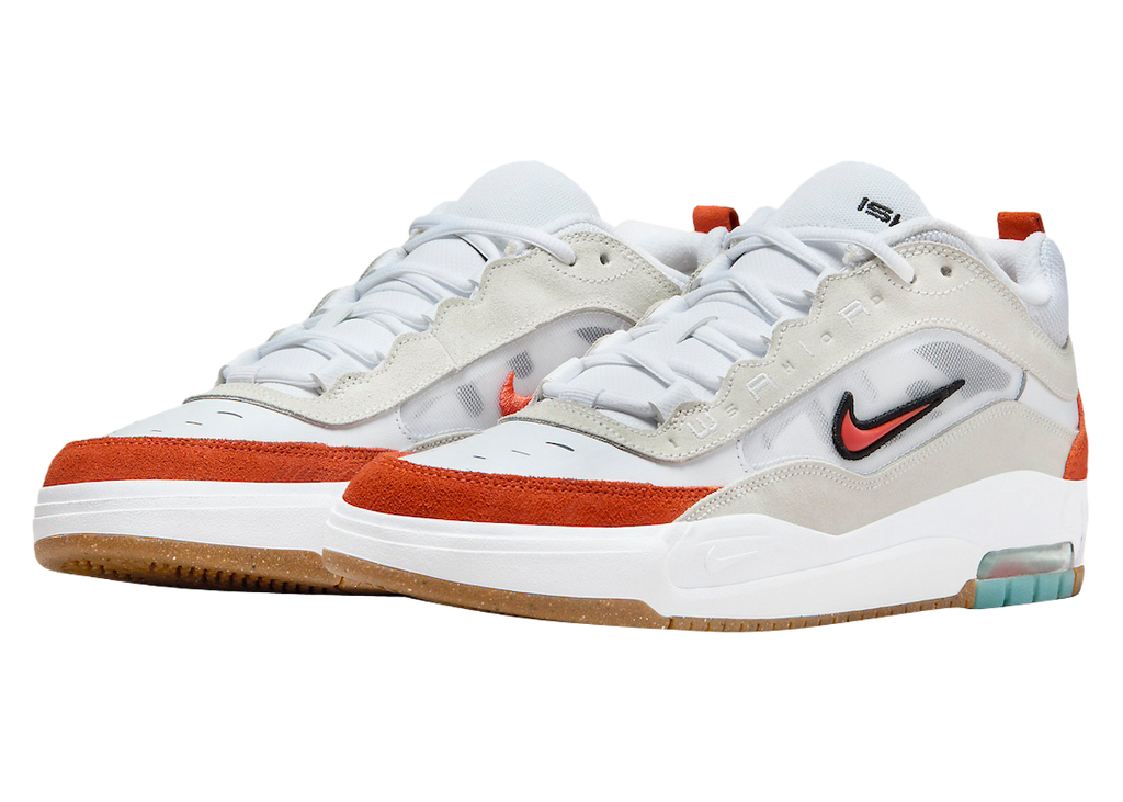 Nike Air Max Ishod White Orange - Image 2