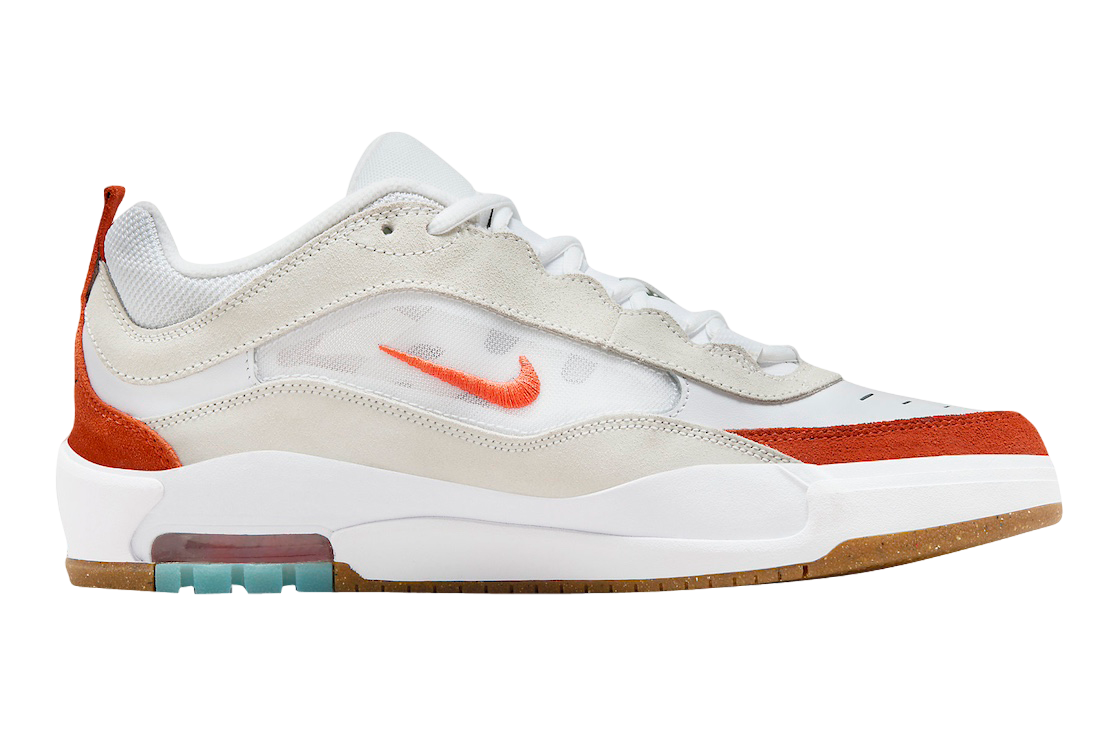 Nike Air Max Ishod White Orange - Image 3
