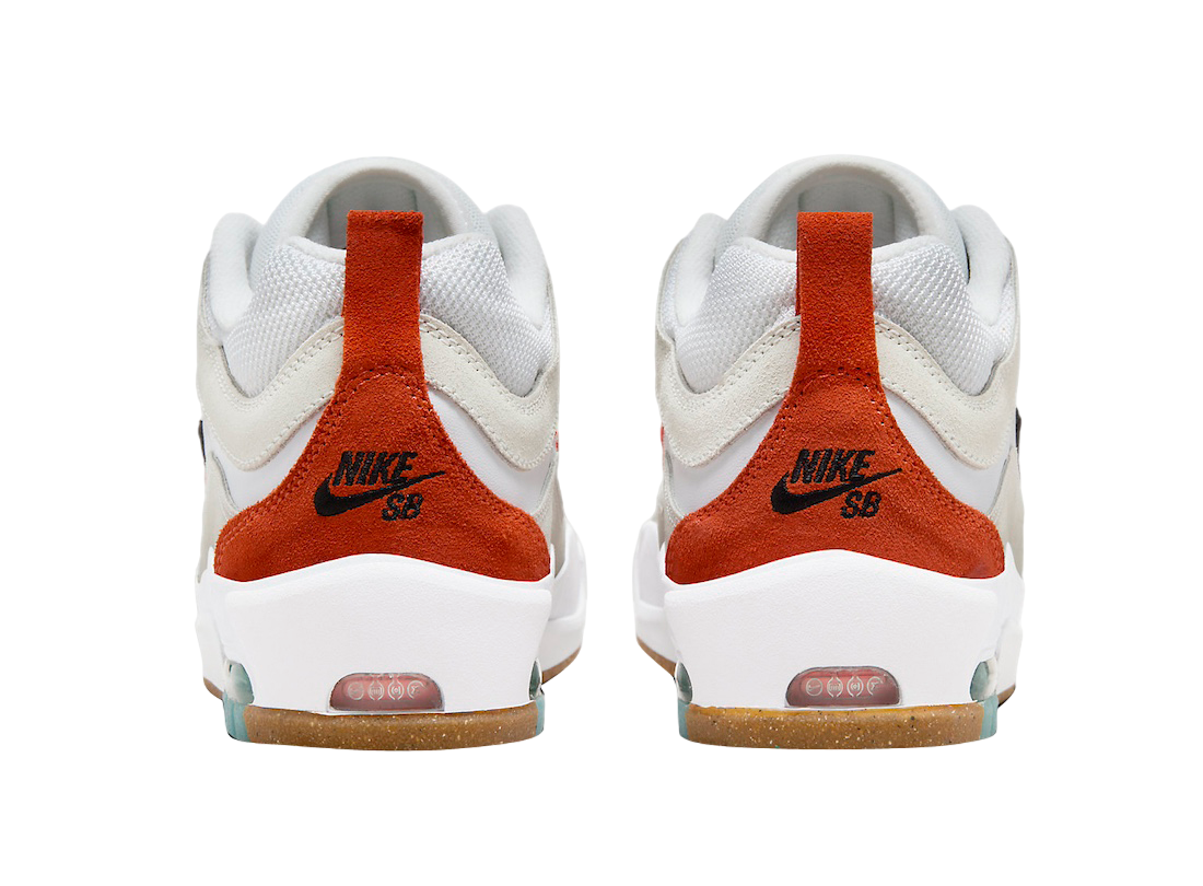 Nike Air Max Ishod White Orange - Image 5