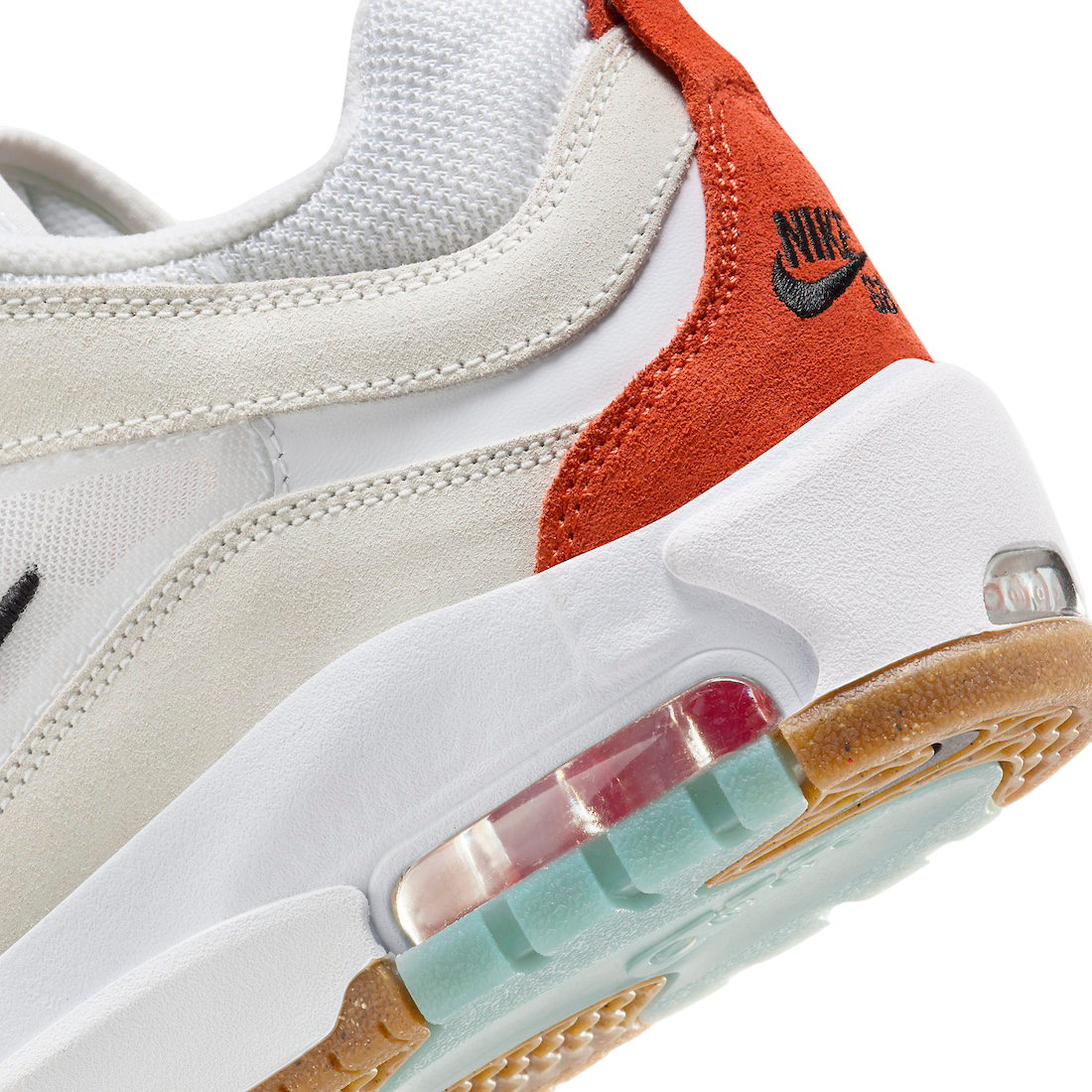 Nike Air Max Ishod White Orange - Image 8