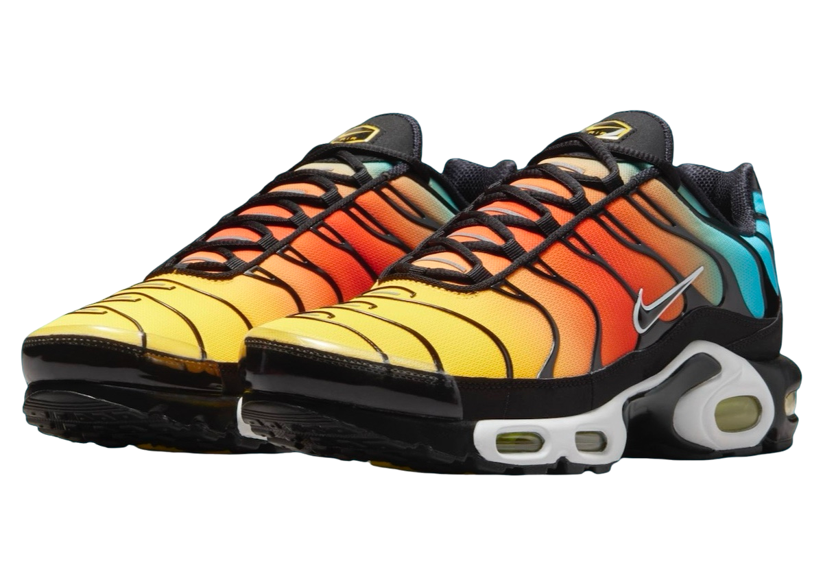 Nike Air Max Plus Baltic Blue / Safety Orange - Image 2