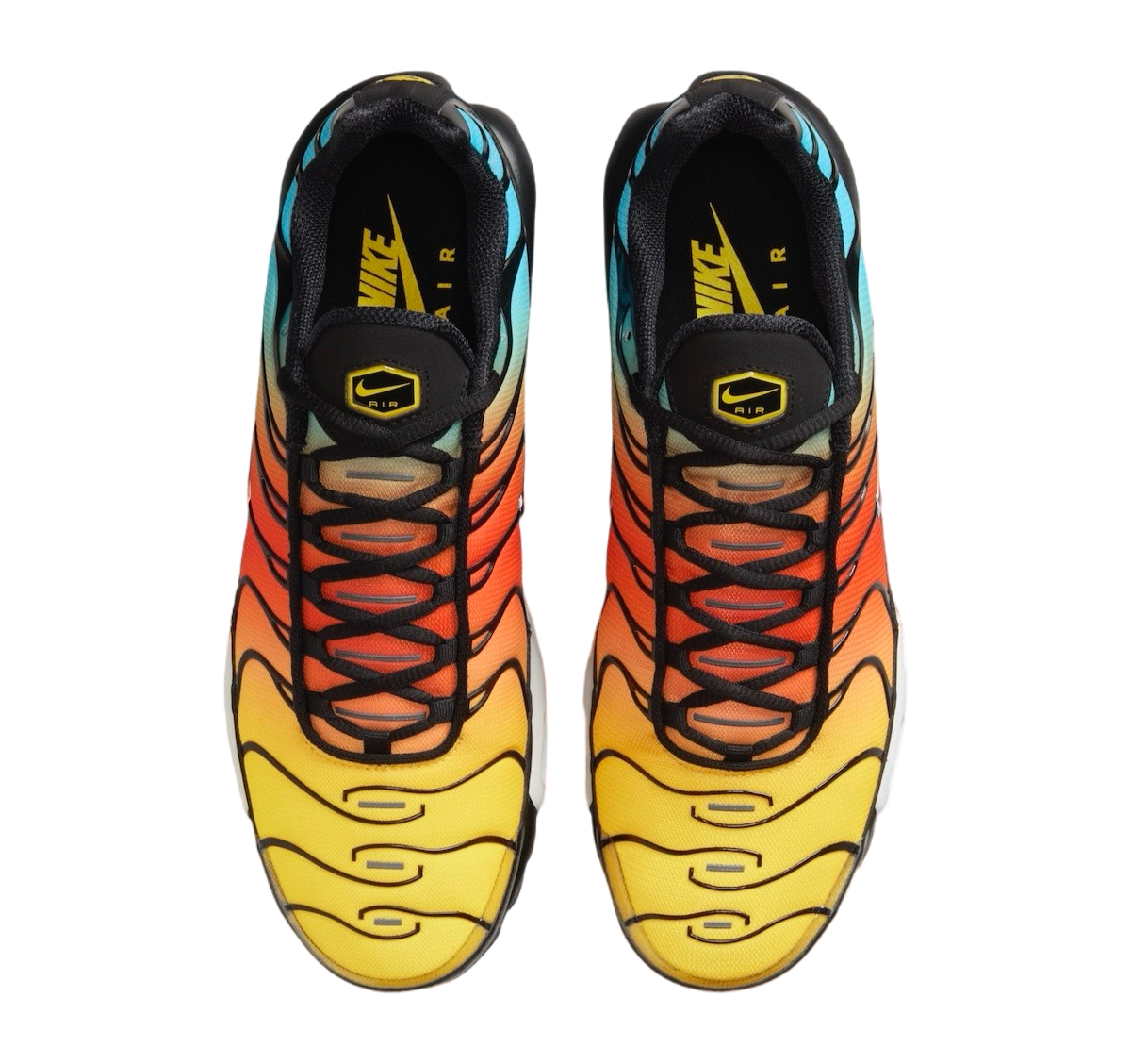 Nike Air Max Plus Baltic Blue / Safety Orange - Image 4