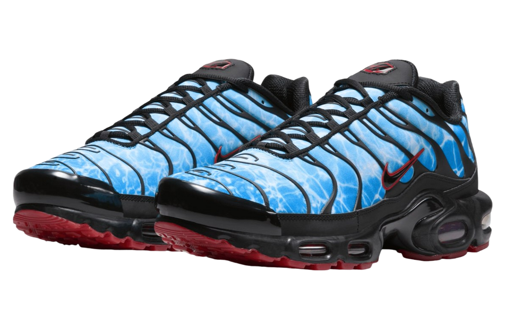 Nike Air Max Plus Black / Baltic Blue - Image 2