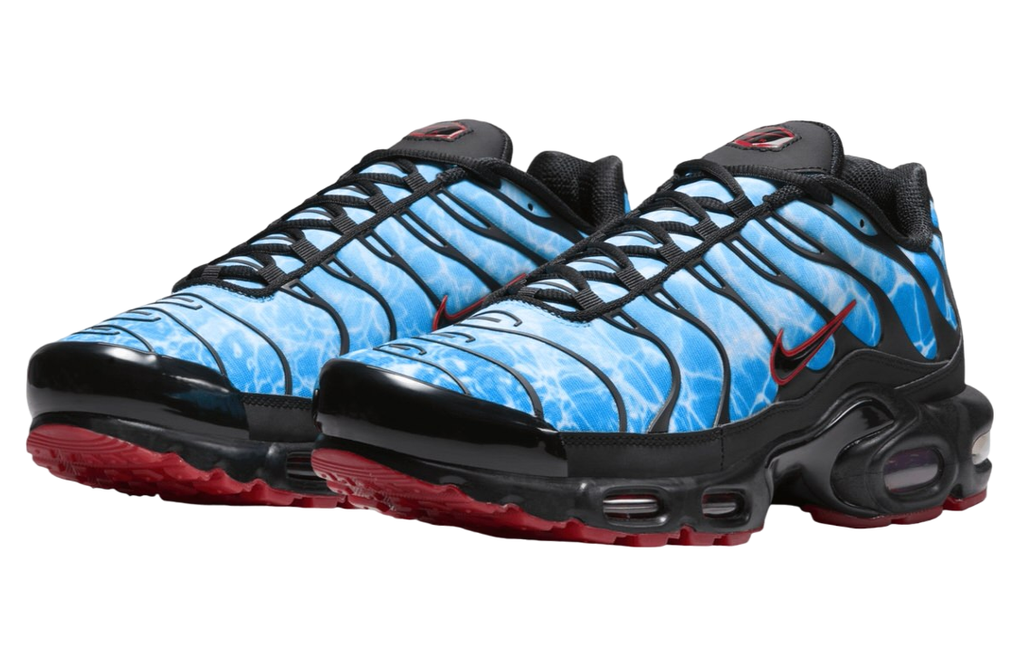 Nike Air Max Plus Black / Baltic Blue - Image 2