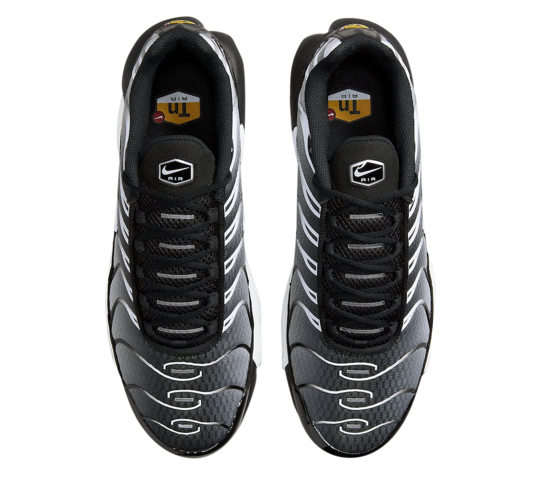Nike Air Max Plus Black White Gradient - Image 4