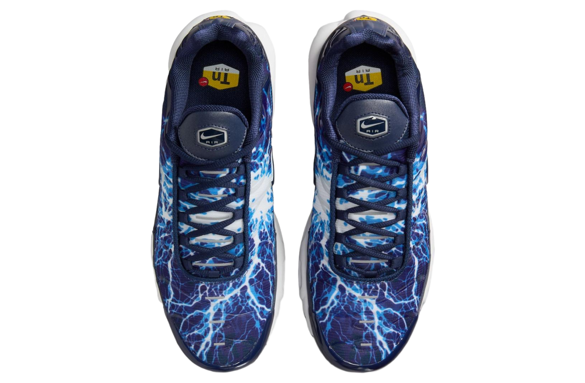 Nike Air Max Plus Eclair (Lightning) Midnight Navy / Salsa Red - Image 4