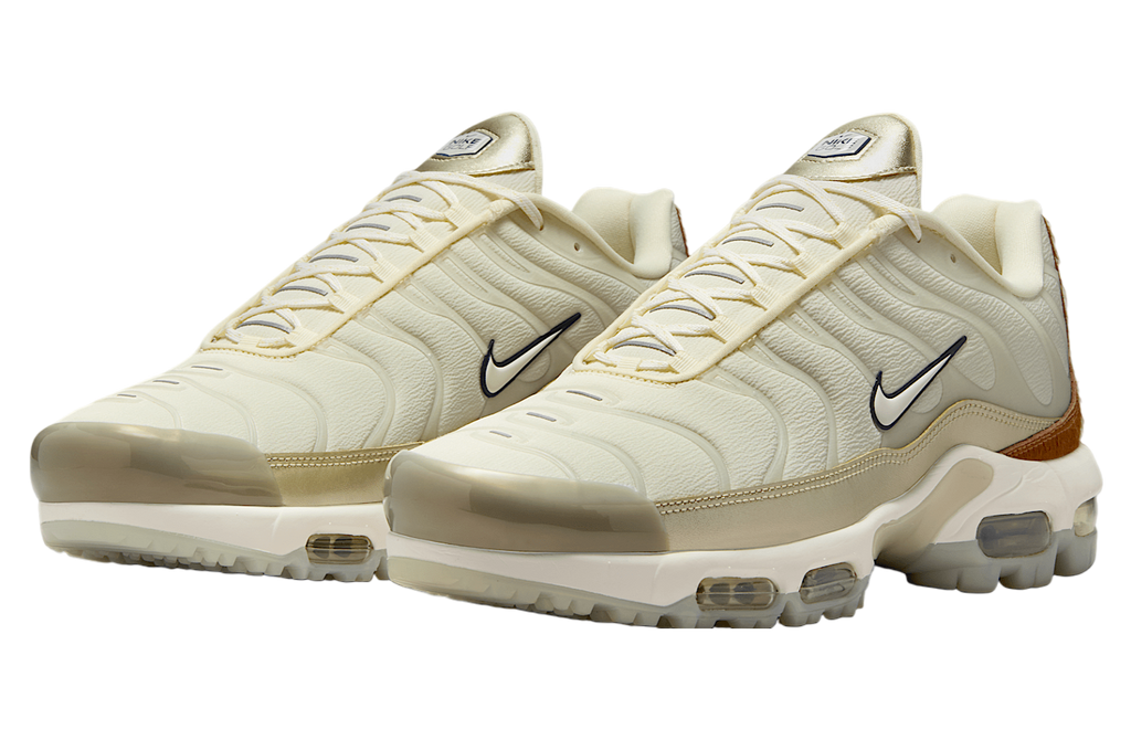 Nike Air Max Plus G Coconut Milk / Light Silver - Image 5