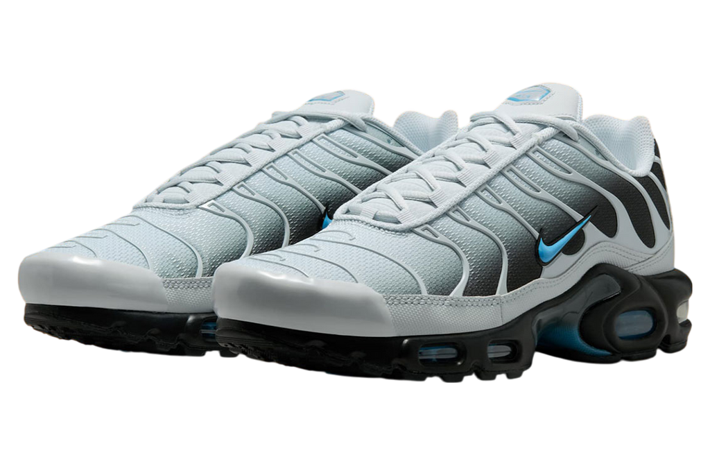 Nike Air Max Plus Grey / University Blue - Image 2