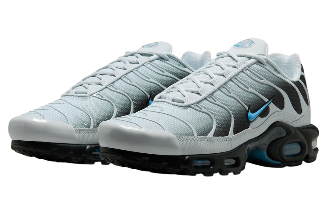 Nike Air Max Plus Grey / University Blue - Image 2