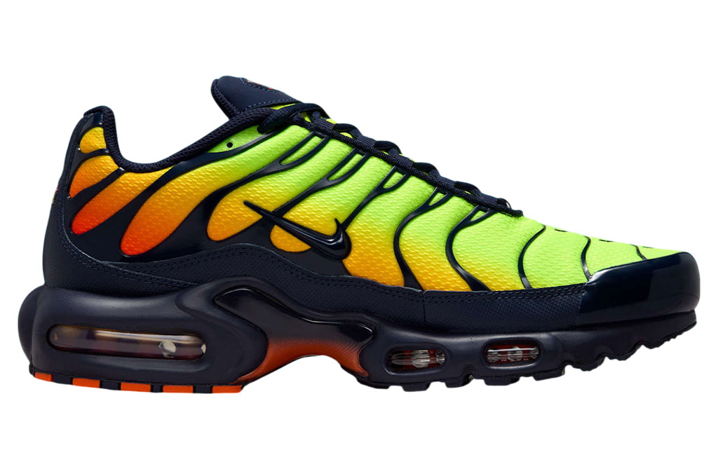 Nike Air Max Plus Lemon Venom / Hyper Crimson - Image 3