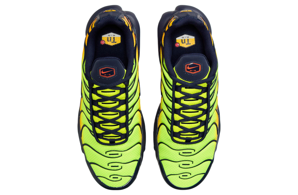 Nike Air Max Plus Lemon Venom / Hyper Crimson - Image 4