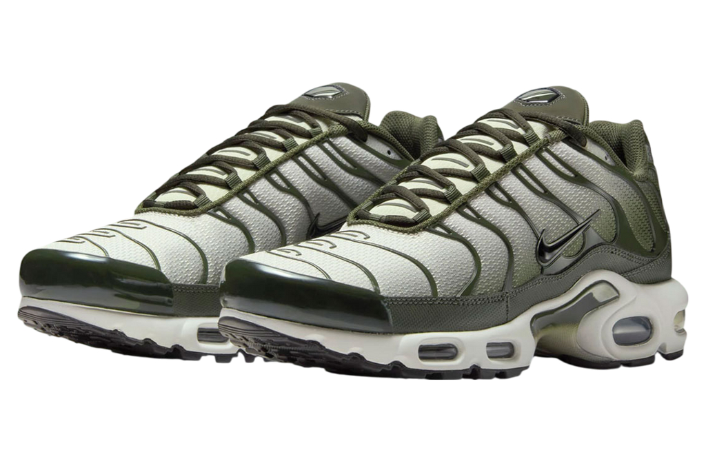Nike Air Max Plus  Olive Gradient / White - Image 2