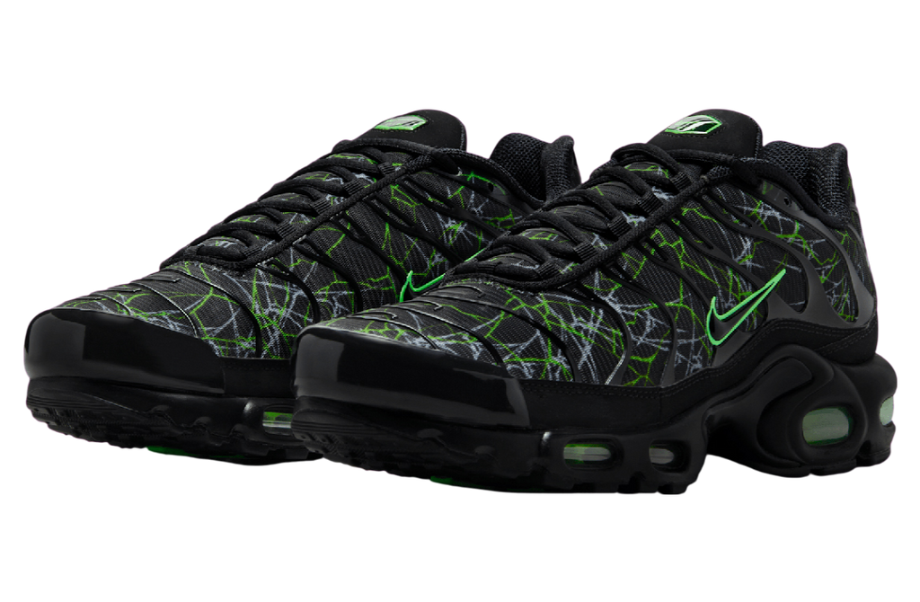 Nike Air Max Plus Shattered Glass Black / Green - Image 2