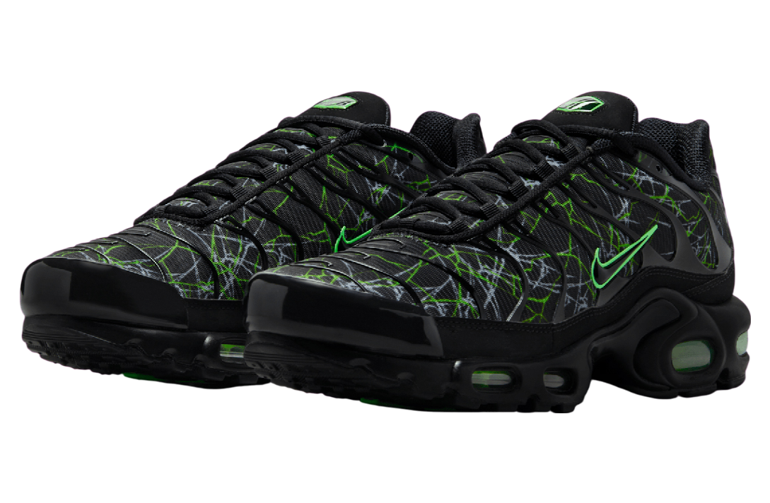 Nike Air Max Plus Shattered Glass Black / Green - Image 2