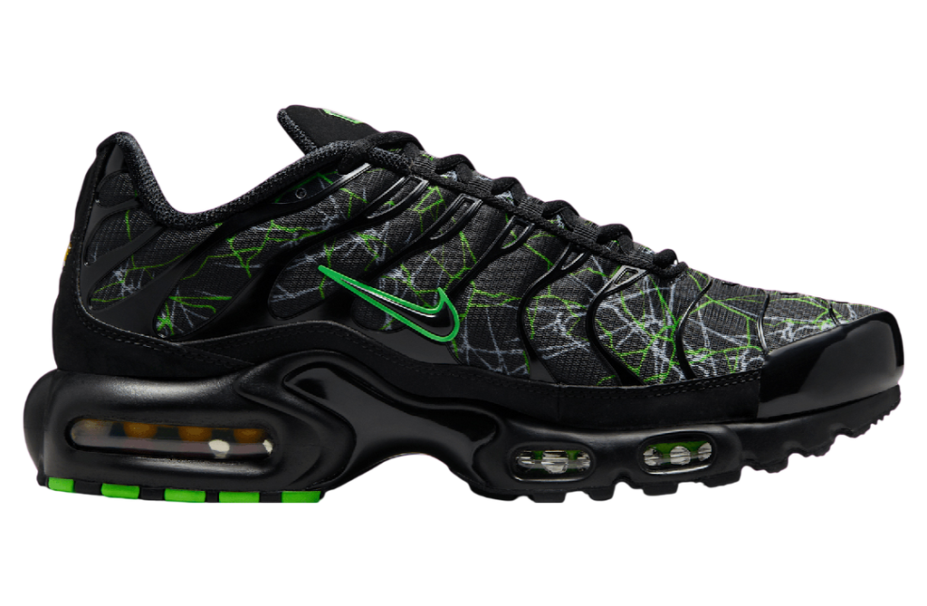 Nike Air Max Plus Shattered Glass Black / Green - Image 3