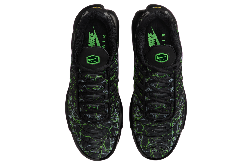 Nike Air Max Plus Shattered Glass Black / Green - Image 4