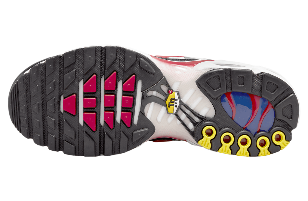 Nike Air Max Plus White Grey Black - Image 2
