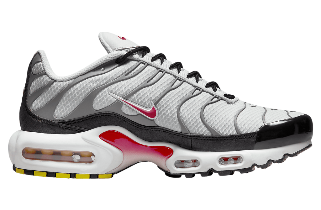 Nike Air Max Plus White Grey Black - Image 3