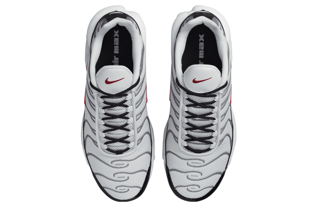 Nike Air Max Plus White Grey Black - Image 4
