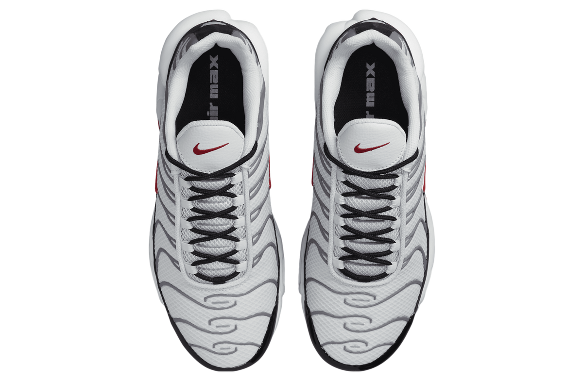 Nike Air Max Plus White Grey Black - Image 4