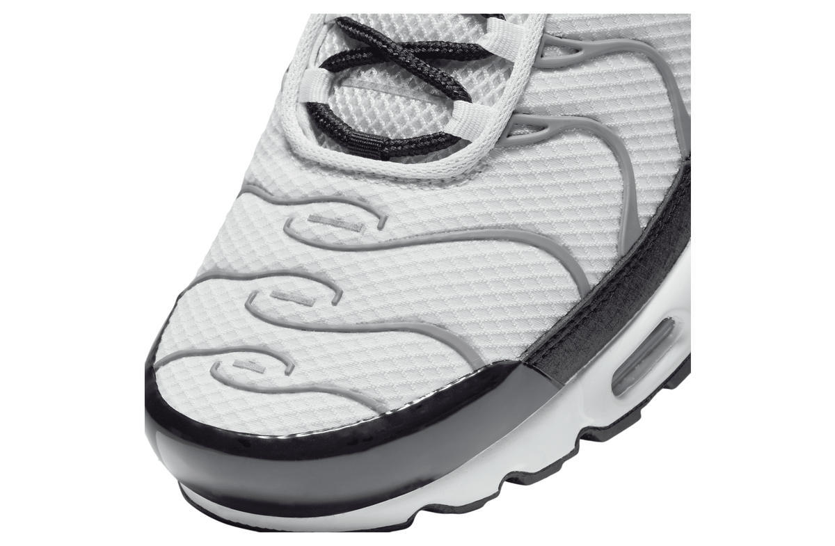 Nike Air Max Plus White Grey Black - Image 7