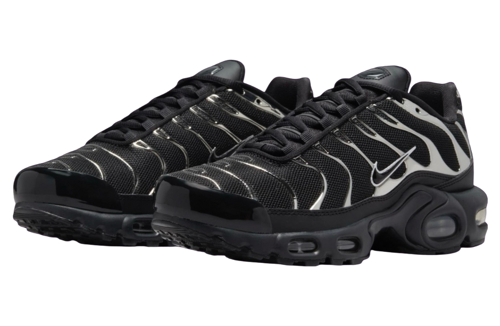 Nike Air Max Plus WMNS Black / Metallic Silver - Image 2