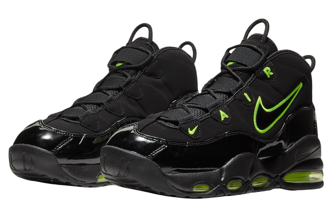 Nike Air Max Uptempo 95 Black / Volt - Image 2