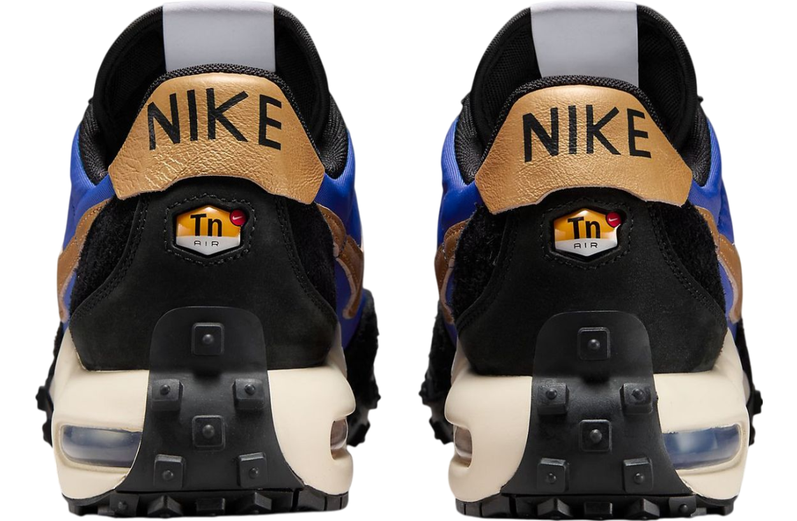 Nike Air Max Waffle Hyper Blue / Metallic Gold - Image 5