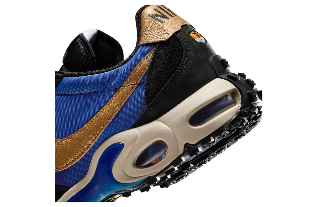Nike Air Max Waffle Hyper Blue / Metallic Gold - Image 8