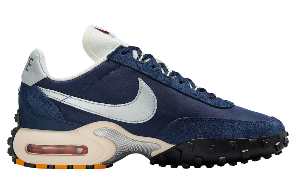 Nike Air Max Waffle Navy / Silver - Image 2