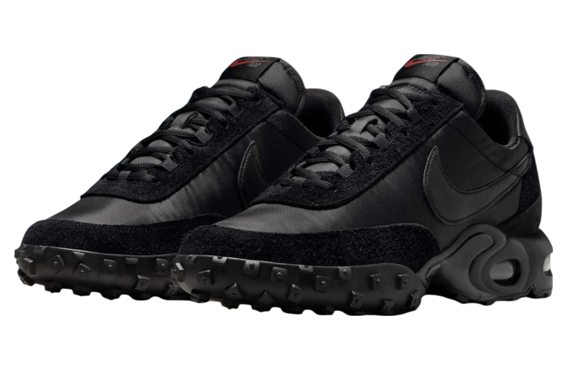 Nike Air Max Waffle Racer Triple Black - Image 2