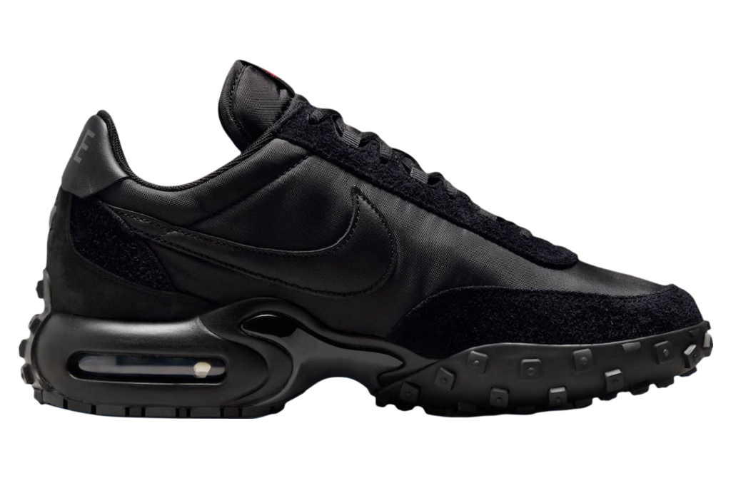 Nike Air Max Waffle Racer Triple Black - Image 3