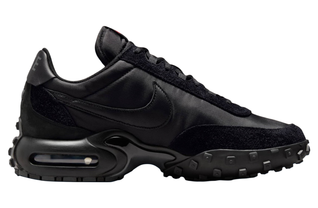 Nike Air Max Waffle Racer Triple Black - Image 3