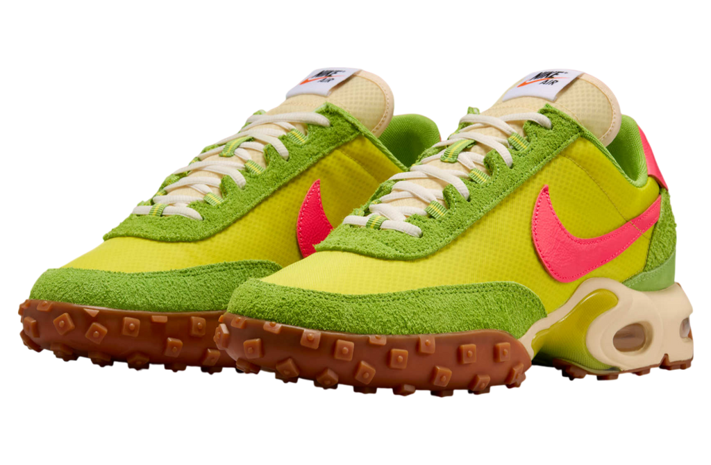Nike Air Max Waffle SP Electrolime / Gum Medium Brown - Image 2