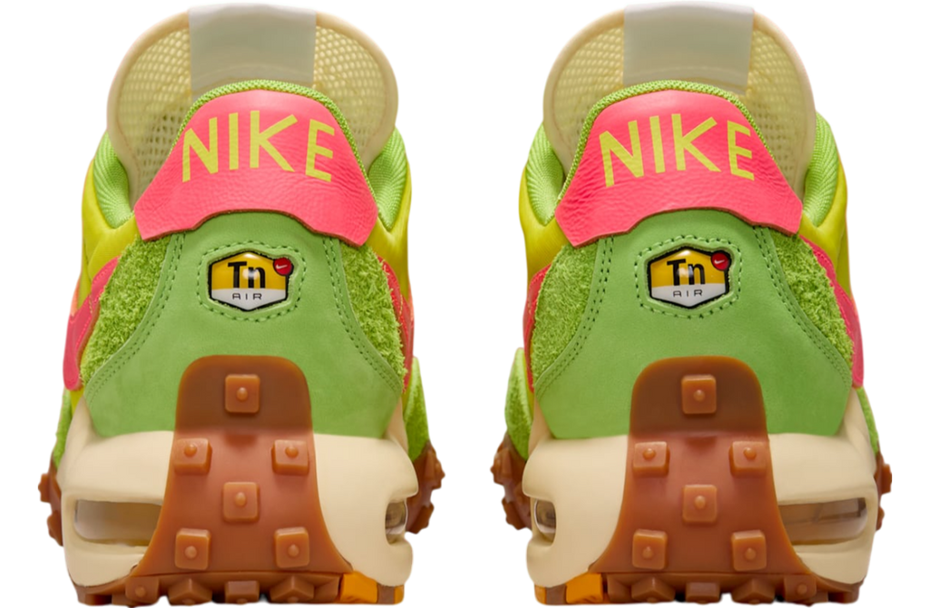 Nike Air Max Waffle SP Electrolime / Gum Medium Brown - Image 4