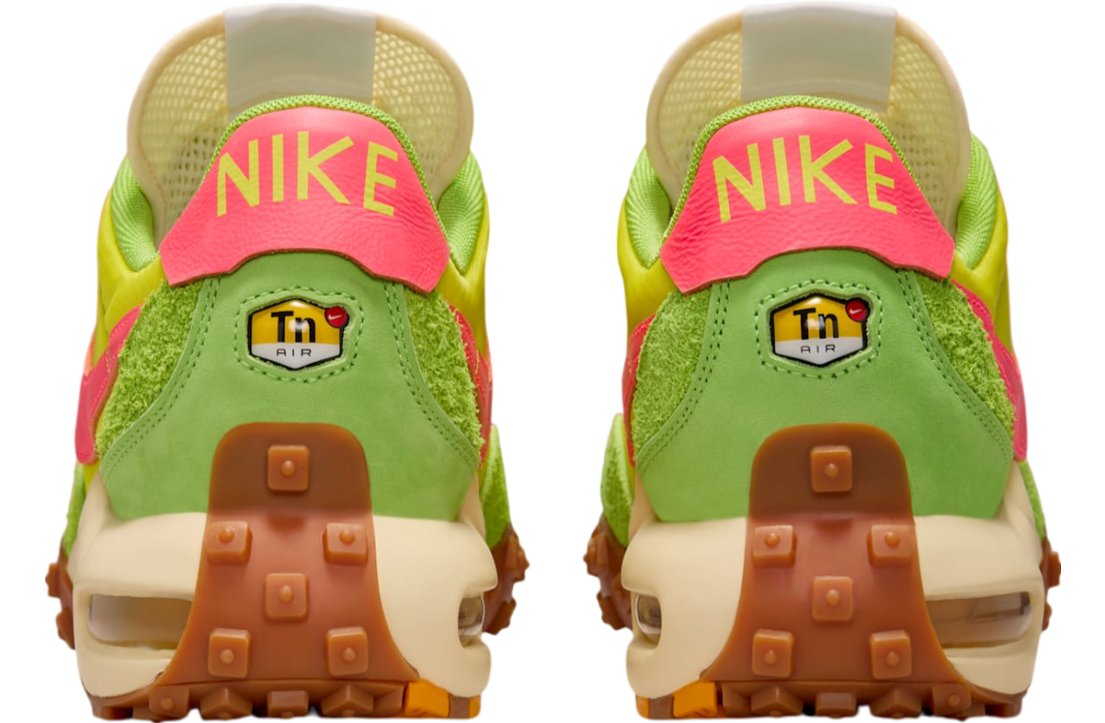Nike Air Max Waffle SP Electrolime / Gum Medium Brown - Image 4