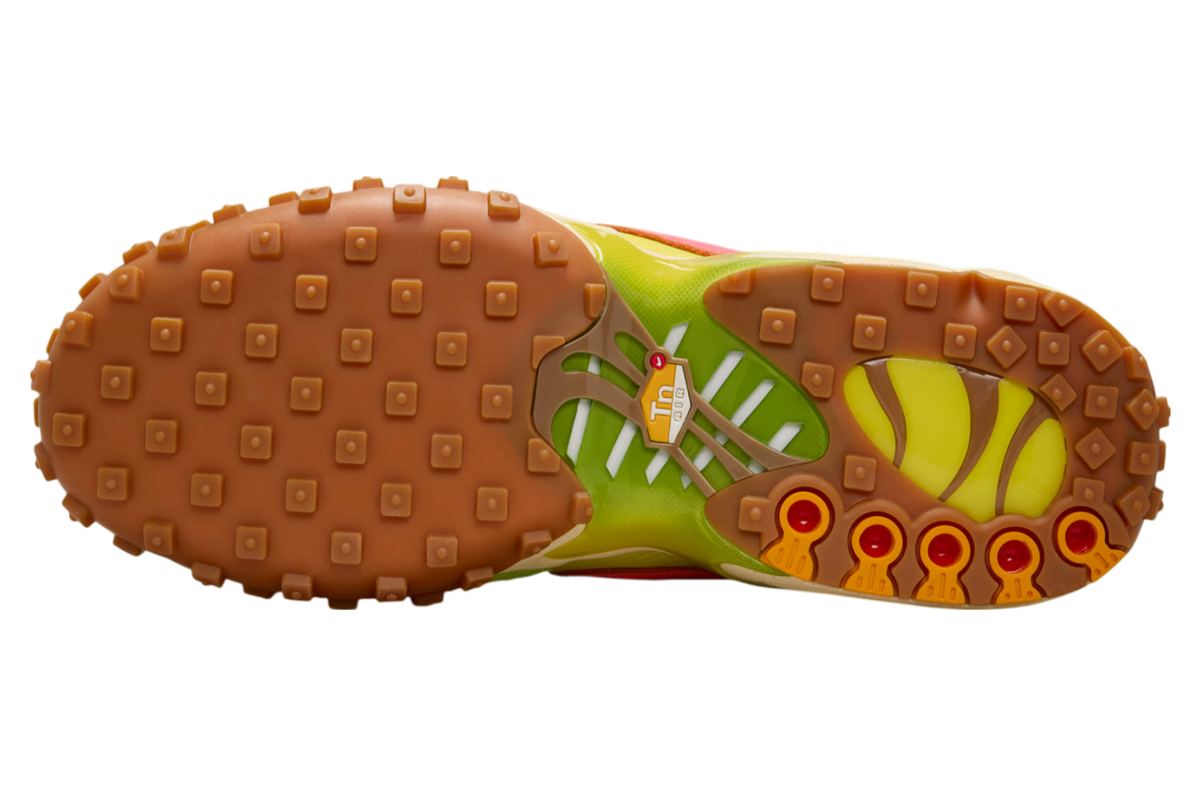Nike Air Max Waffle SP Electrolime / Gum Medium Brown - Image 6