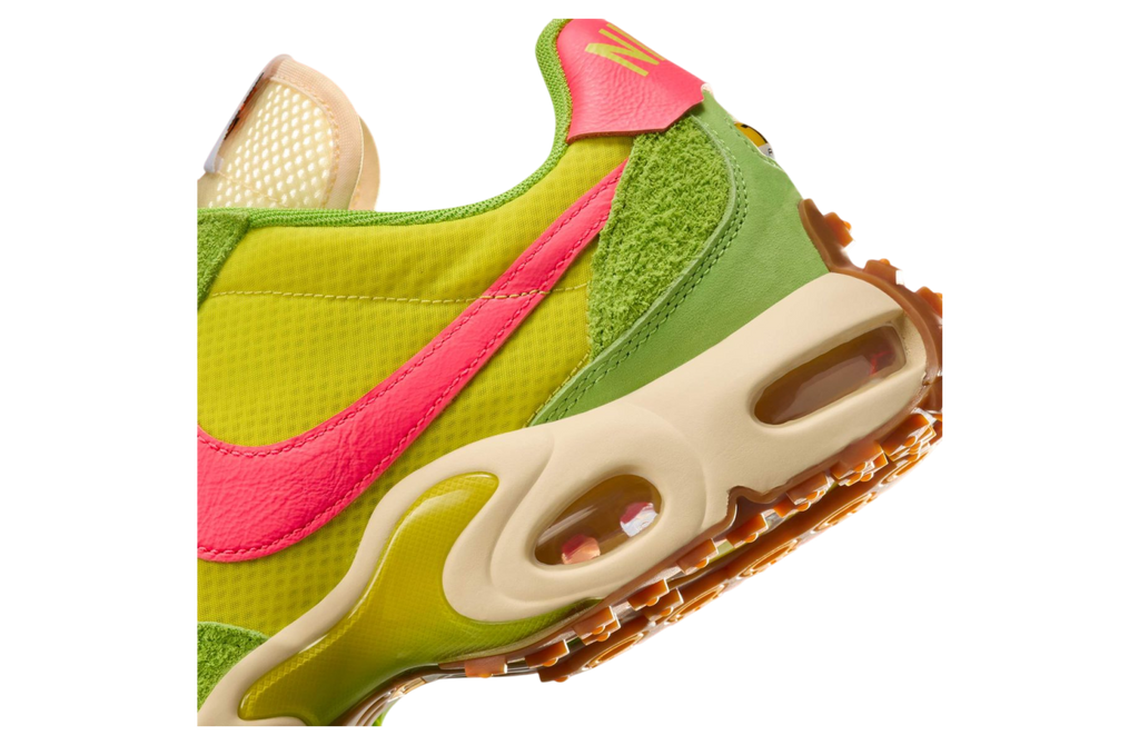 Nike Air Max Waffle SP Electrolime / Gum Medium Brown - Image 8