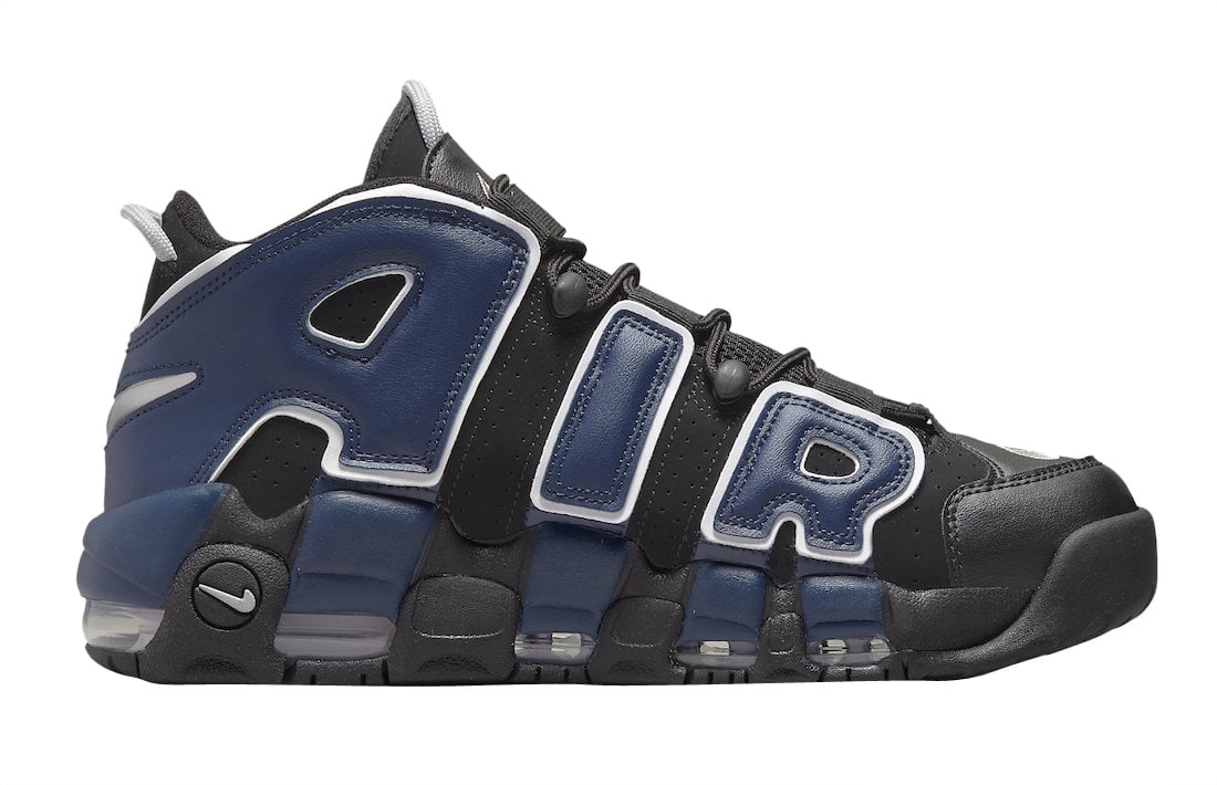 Nike Air More Uptempo Black Blue Red - Image 3
